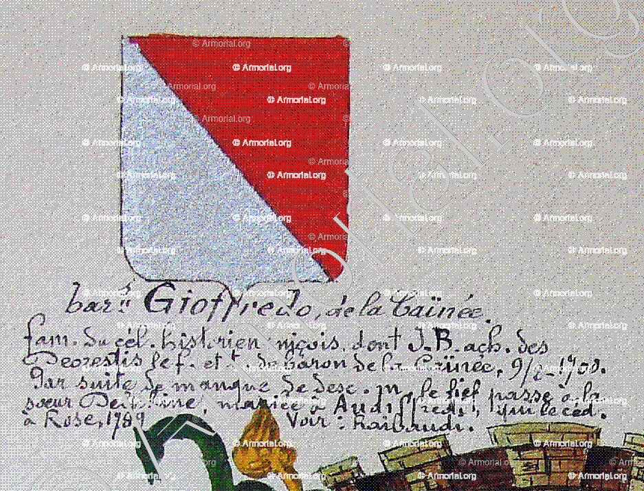 Baron GIOFFREDO (de la Caïnée)_Armorial Nice. (J. Casal, 1902) (Bibl. mun. de Nice)_France (ii)