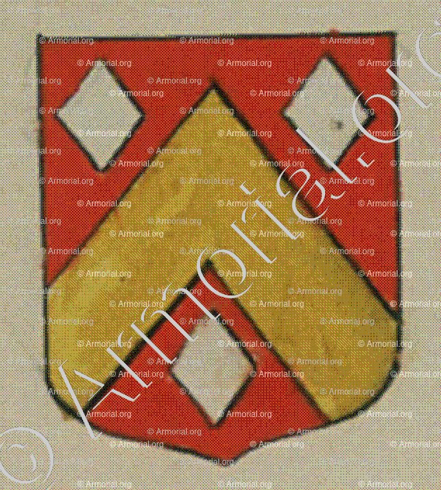 DROÜEL (Alsace)_Blason enregistré sous le règne de Louis XIV_France