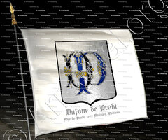 drapeau-DUFOUR de PRADT_Mgr de Pradt, 1805, Malines, Poitiers. Paris._France (1)