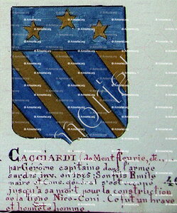 CACCIARDI (de Montfleurie)