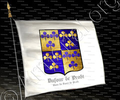 drapeau-DUFOUR de PRADT_Riom du Fourt de Pradt. Auvergne_France (1)