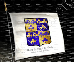 drapeau-RIOM du FOURT de PRADT_Dufour de Pradt. Auvergne._France (1)