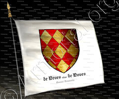 drapeau-de NÉVES alias de NOVES_Comtat-Venaissin._France.