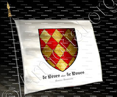 drapeau-de NÉVES alias de NOVES_Comtat-Venaissin._France.