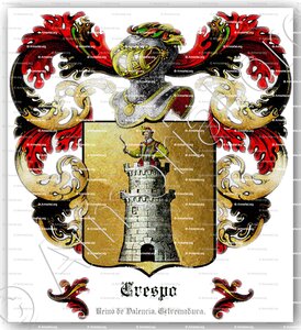 CRESPO (Reino de Valencia, Extremadura.)