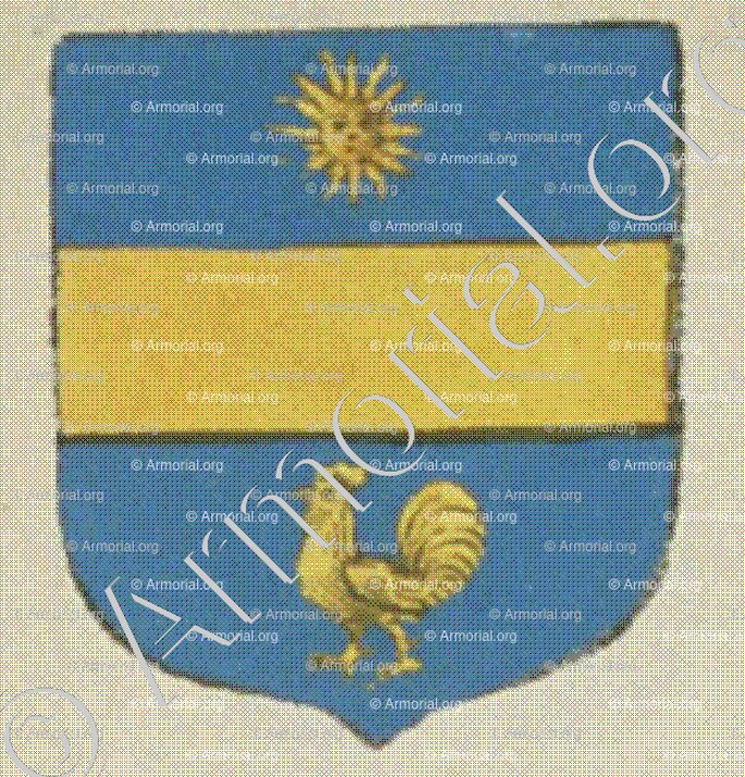 REVEILLAUT (La Rochelle)_Blason enregistré sous le règne de Louis XIV._France