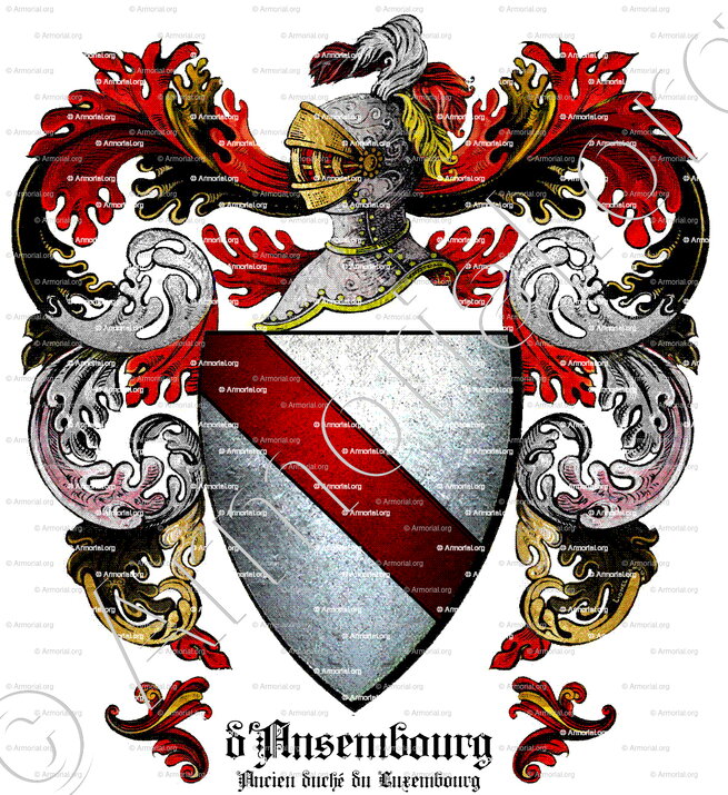 d'ANSEMBOURG_Ancien duché du Luxembourg_Luxembourg (ii)