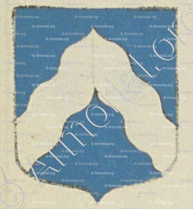 REYAU (La Rochelle)_Blason enregistré sous le règne de Louis XIV._France