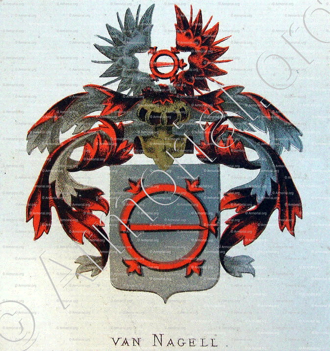Van NAGELL_Wapenboek van den Nederlandschen Adel door J.B.Rietstap 1883 1887_Nederland