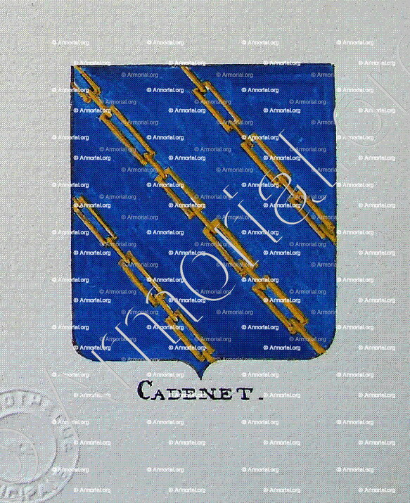 CADENET_Armorial Nice. (J. Casal, 1902) (Bibl. mun. de Nice)_France (i)