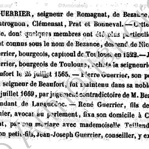GUERRIER_Auvergne. Noblesse._France (1)