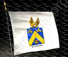 drapeau-D'ARDEMBOURG_Armorial royal des Pays-Bas_Europe