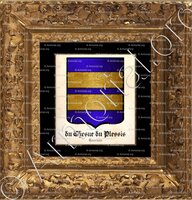 cadre-ancien-or-du CHESNE du PLESSIS_Touraine_France