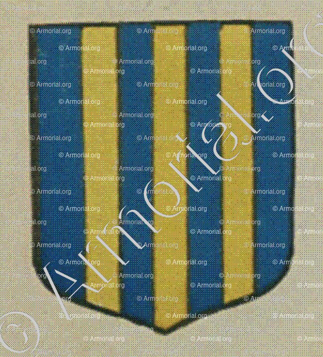 du CRET (Alsace)_Blason enregistré sous le règne de Louis XIV_France