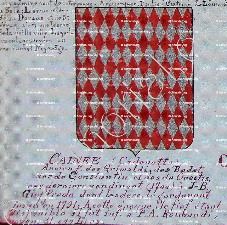 CADENETTE_Armorial Nice. (J. Casal, 1902) (Bibl. mun. de Nice)_France (i)
