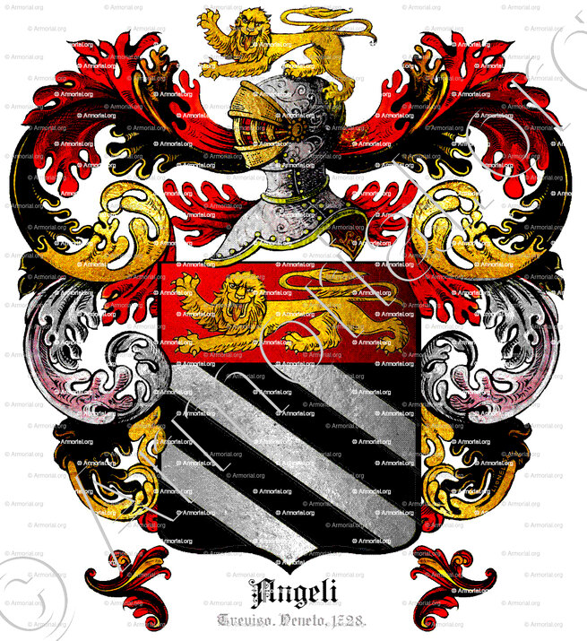 ANGELI_Treviso. Veneto, 1728._Italia...