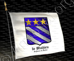 drapeau-de MATHIEU_Seigneurs de Dardes. Auvergne_France (1)