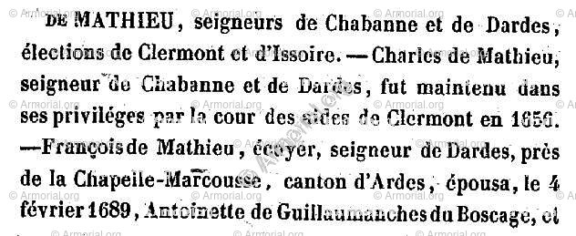 De MATHIEU