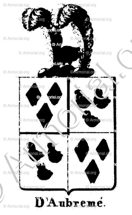 D'AUBREME_Armorial royal des Pays-Bas_Europe