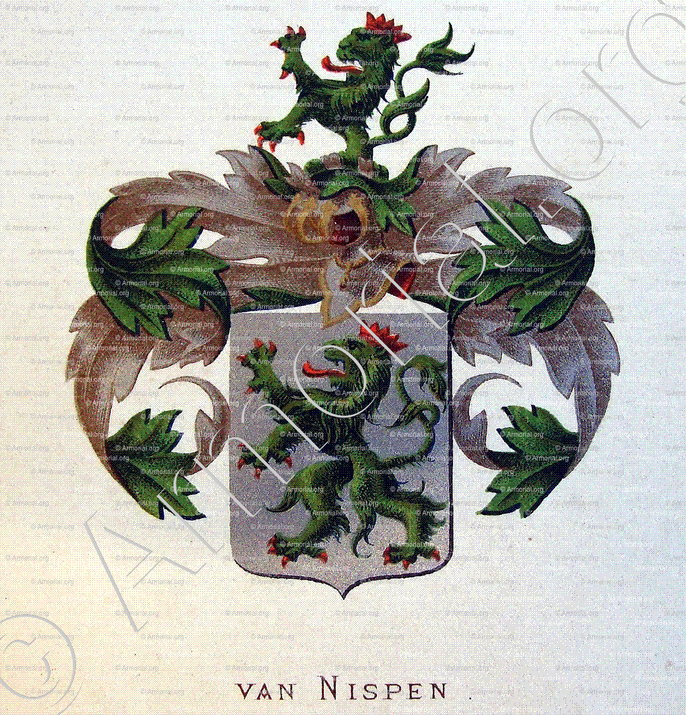van NISPEN_Wapenboek van den Nederlandschen Adel door J.B.Rietstap 1883 1887_Nederland