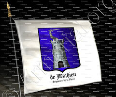 drapeau-de MATHIEU_Seigneurs de la Forge. Auvergne_France
