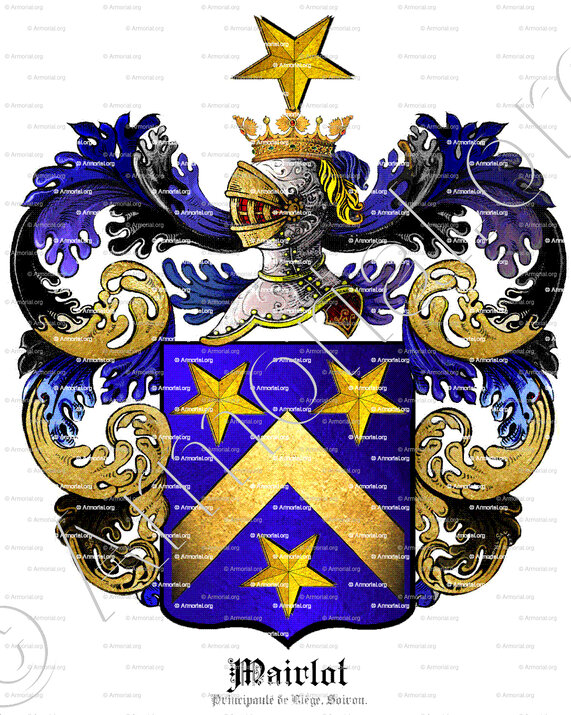 MAIRLOT_Principauté de Liège, Soiron. Royaume uni des Pays-Bas._Belgique.