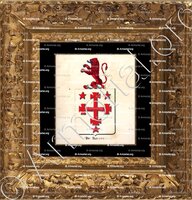 cadre-ancien-or-DE BACCRE_Armorial royal des Pays-Bas_Europe