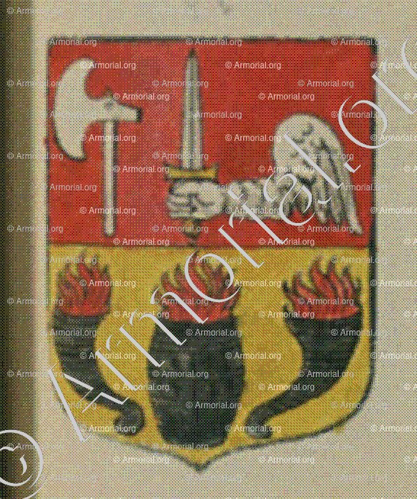 du GUESPIN (Alsace)_Blason enregistré sous le règne de Louis XIV_France