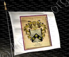 drapeau-D'ARSAC de TERNAY_Touraine 1696_1710