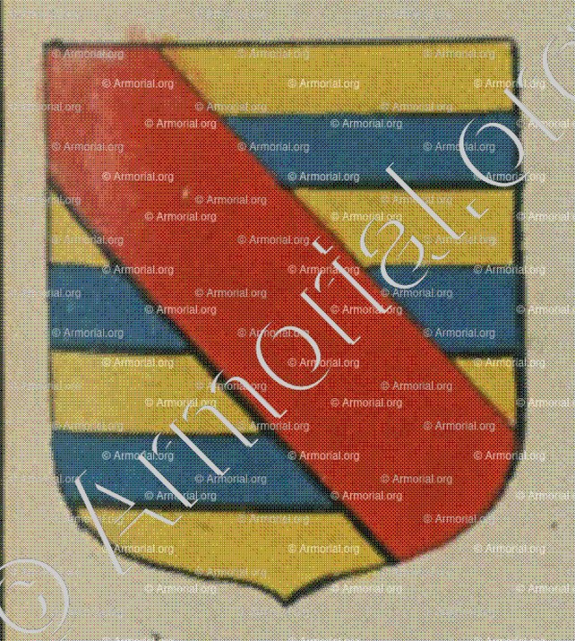 La Communauté des habitants de Dabo (Alsace)_Blason enregistré sous le règne de Louis XIV_France 