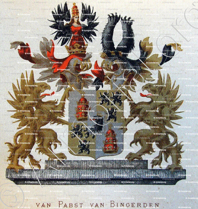Van PABST van BINGERDEN_Wapenboek van den Nederlandschen Adel door J.B.Rietstap 1883 1887_Nederland