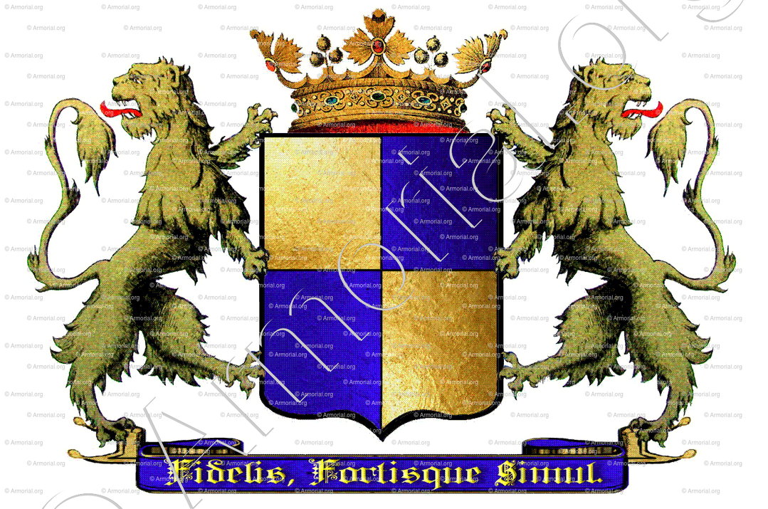 SAINTE MARIE d'AGNEAUX_Ancienne chevalerie de Normandie. Au XVe s. d'Agneaux._Royaume de France (i)