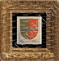 cadre-ancien-or-Office de la Châtellenie de MONTLUÇON_ Bourbonnais_France