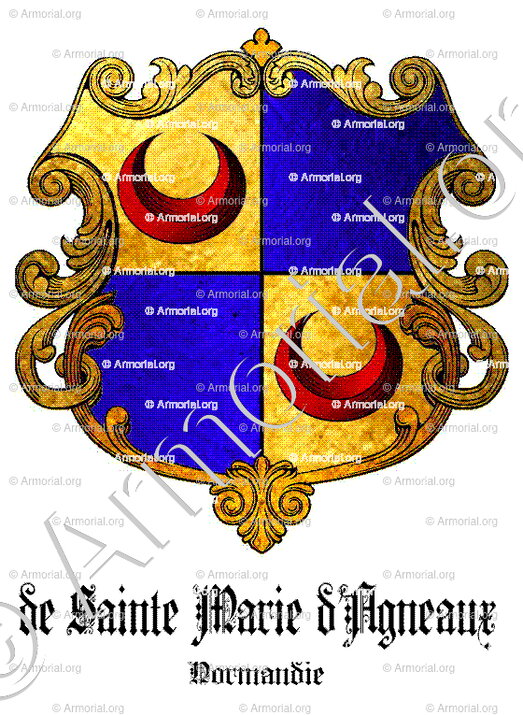 SAINTE MARIE d'AGNEAUX_Normandie_France (i)