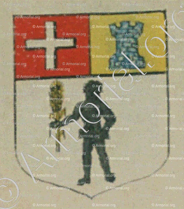 MORLIN de DALENT (Alsace)_Blason enregistré sous le règne de Louis XIV_France 