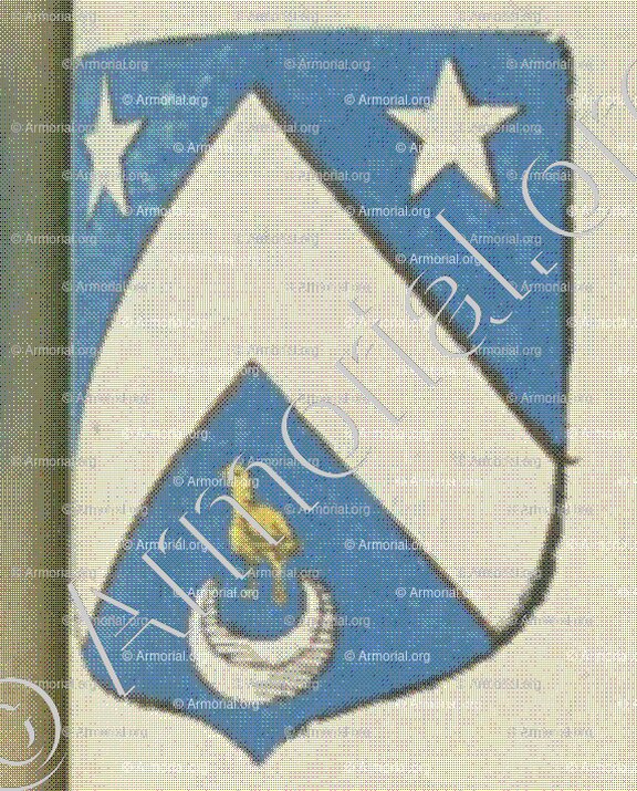 CAILLE (La Rochelle)_Blason enregistré sous le règne de Louis XIV._France