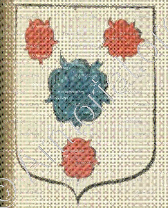 ROBERT (La Rochelle)_Blason enregistré sous le règne de Louis XIV._France