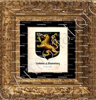 cadre-ancien-or-NIEDHEIMER de WASENBOURG (Alsace)_Blason enregistré sous le règne de Louis XIV_France (2)