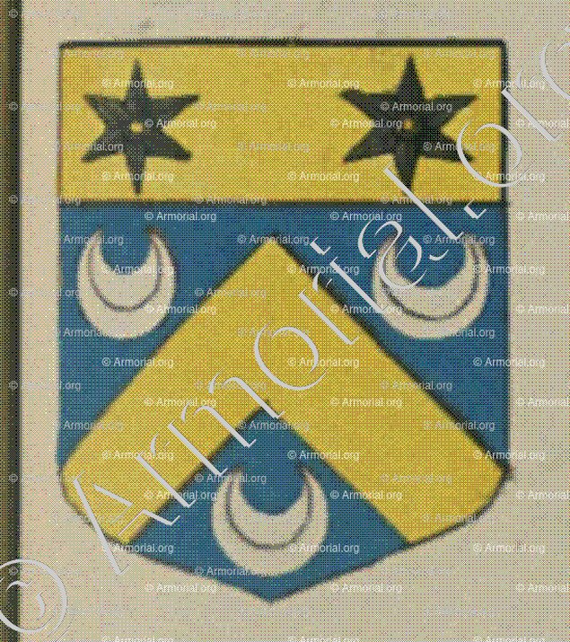 du MOULIN (Alsace)_Blason enregistré sous le règne de Louis XIV_France