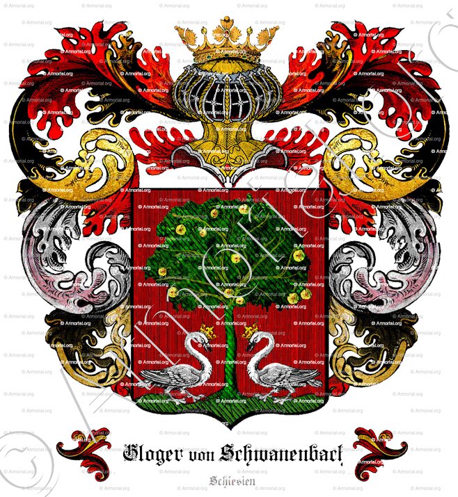 GLOGER von SCHWANENBACH_Schlesien_Königreich Preußen (1)
