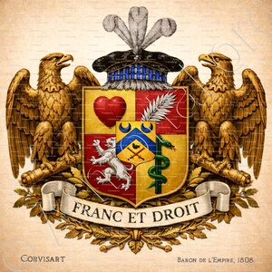 CORVISART  (Ardennes, Champagne, Paris.)