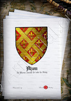 velin-d-Arches-ALZON_De Alzono, famille de robe du Velay_France