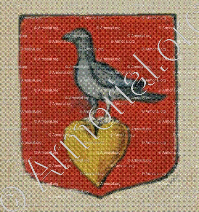 du PIN (Alsace)_Blason enregistré sous le règne de Louis XIV_France