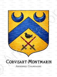 CORVISART-MONTMARIN (Ardennes, Champagne.)
