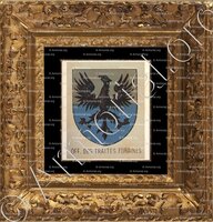 cadre-ancien-or-Office des TRAITES FORAINES_Bourbonnais_France