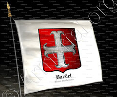 drapeau-BARDET_Maine. Boubonnais._France