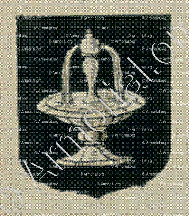 La Communauté des habitants de Fontaine (Alsace)_Blason enregistré sous le règne de Louis XIV_France 