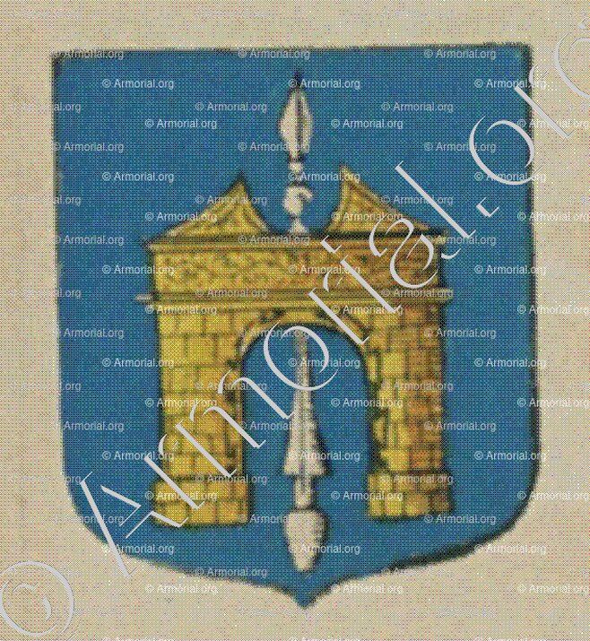 du PORTAIL (Alsace)_Blason enregistré sous le règne de Louis XIV_France