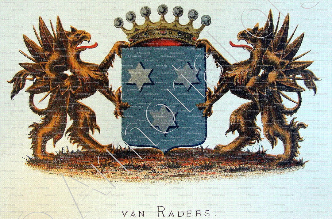 van RADERS_Wapenboek van den Nederlandschen Adel door J.B.Rietstap 1883 1887_Nederland