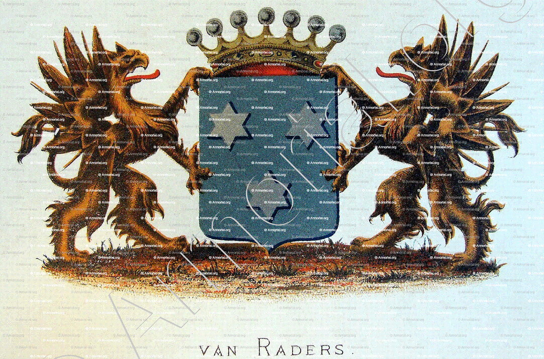 van RADERS_Wapenboek van den Nederlandschen Adel door J.B.Rietstap 1883 1887_Nederland